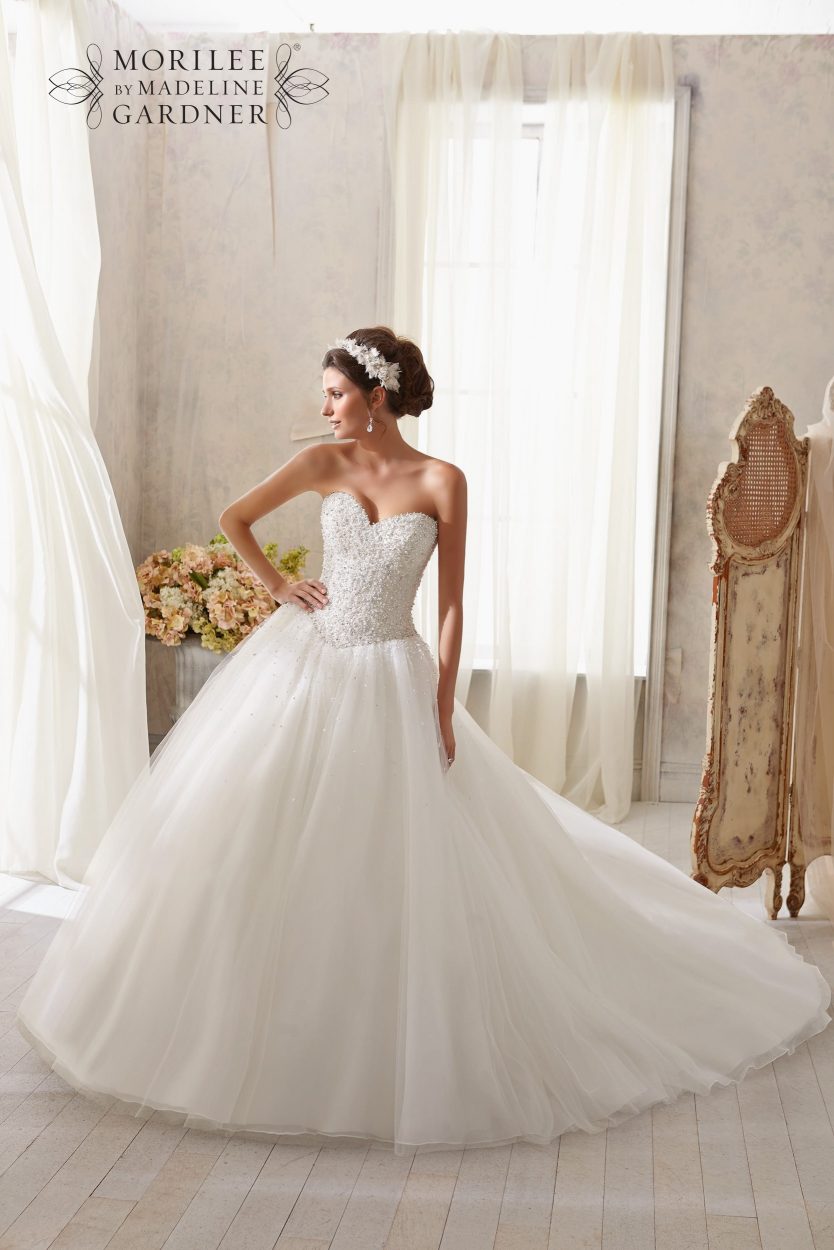 Mori lee 5216 wedding dress - Catrinas Bridal