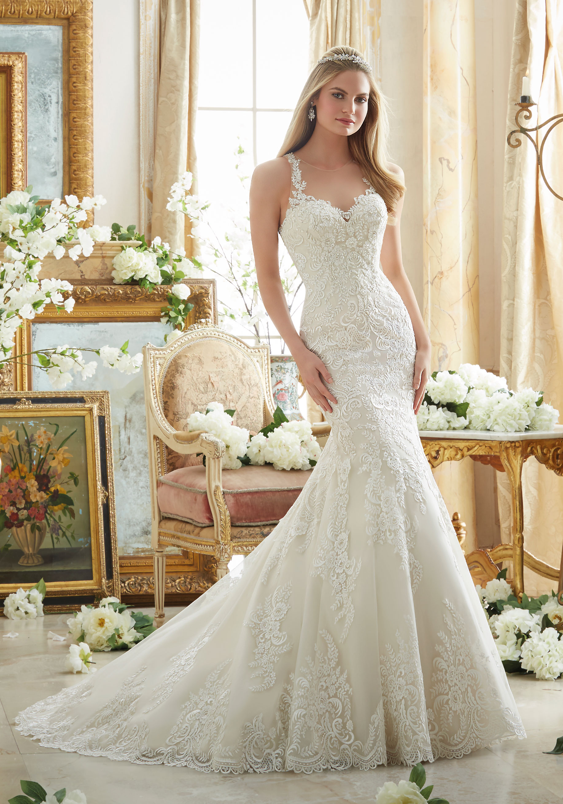 Mori lee 2876 wedding dress - Catrinas Bridal