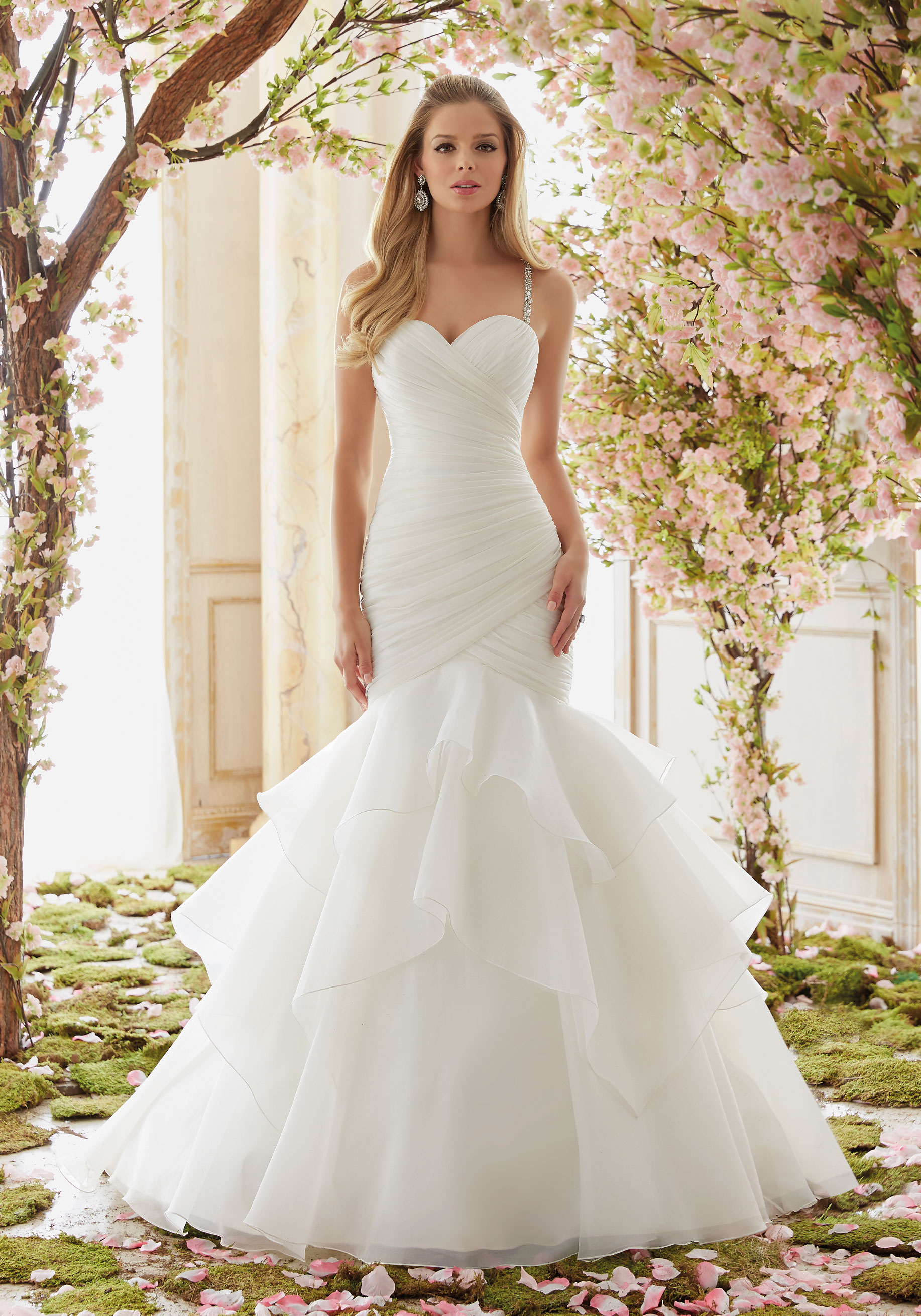 Mori lee 6833 wedding  dress  Catrinas Bridal 